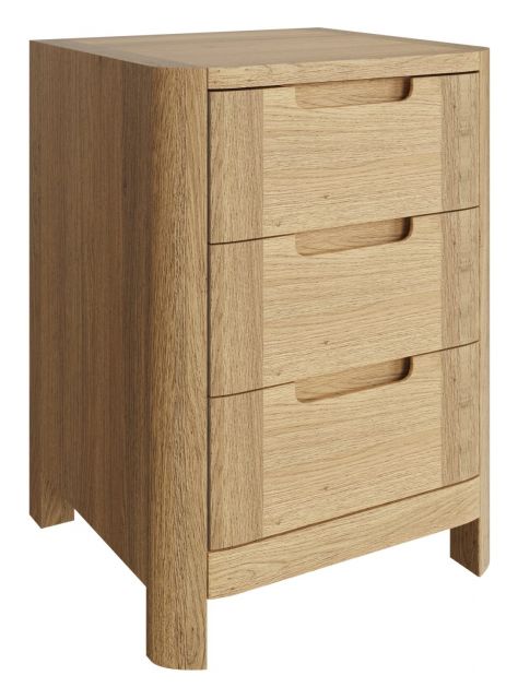Tronheim Bedside Chest 3 Drawers