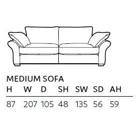 Collins & Hayes Miller Medium Sofa