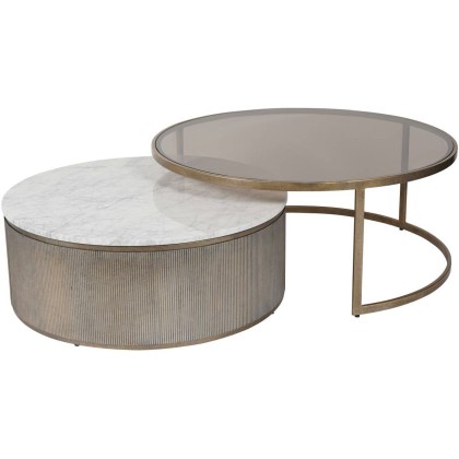 Belvedere Marble Nesting Tables Belvedere Marble Nesting Tables