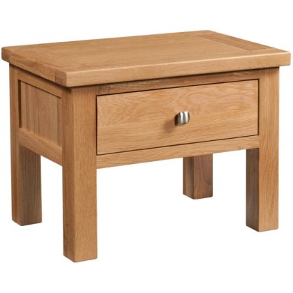 Dallow Oak Side Table with Drawer Dallow Oak Side Table with Drawer