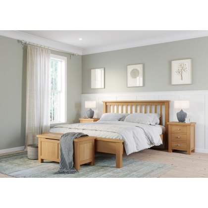 Dallow Oak Side Table with Drawer Dallow Oak Side Table with Drawer