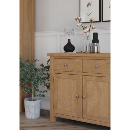Dallow Oak 2 Door Sideboard Dallow Oak 2 Door Sideboard