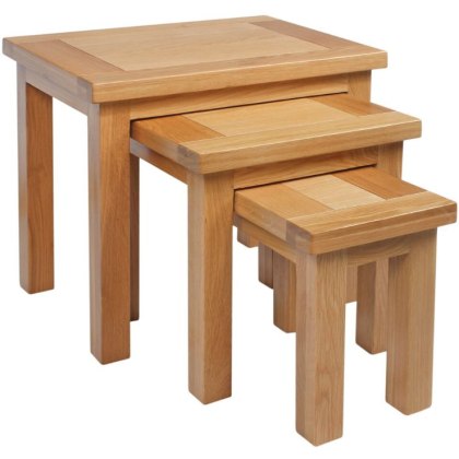Dallow Oak Nest of Tables Dallow Oak Nest of Tables