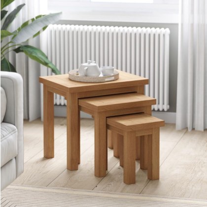 Dallow Oak Nest of Tables Dallow Oak Nest of Tables