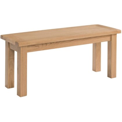 Dallow Oak Medium Dining Bench Dallow Oak Medium Dining Bench
