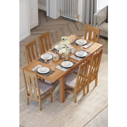 Dallow Oak Small Extending Table Dallow Oak Small Extending Table