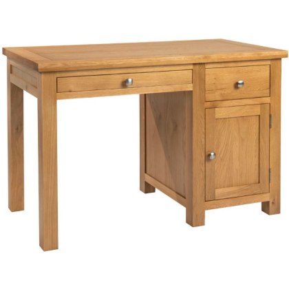 Dallow Oak Single Pedestal Desk Dallow Oak Single Pedestal Desk