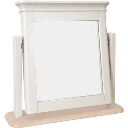 Lingwood Painted Grey Mist Dressing Table Mirror Lingwood Painted Grey Mist Dressing Table Mirror