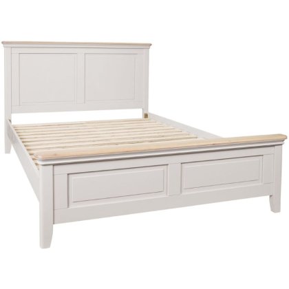Lingwood Painted Grey Mist High Foot End Bed Lingwood Painted Grey Mist High Foot End Bed