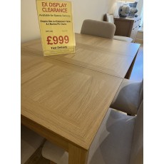 Empire 2-4 Extending Table & 4 Marlow Chairs (SRP £1620 NOW £999)
