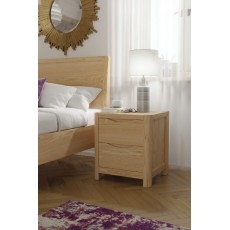 Stockholm 2 Drawer Bedside