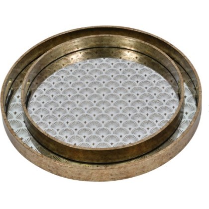 Deco Scallop Trays Deco Scallop Trays