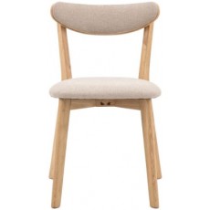 Hatfield Dining Chairs Natural Oak - 2 pack