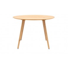 Hatfield Round Dining Table - Natural Oak