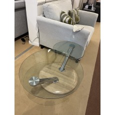 Boston Glass Coffee Table Swivel (SRP £299 NOW £99)