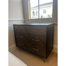 Lisbon 3 Drawer Chest (SRP £874 NOW £336)