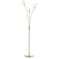 Avari Satin Brass Floor Lamp