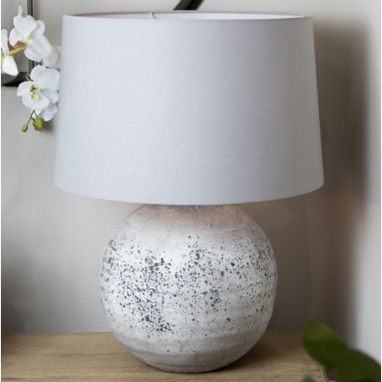 Tiber Large Stone Ceramic Lamp