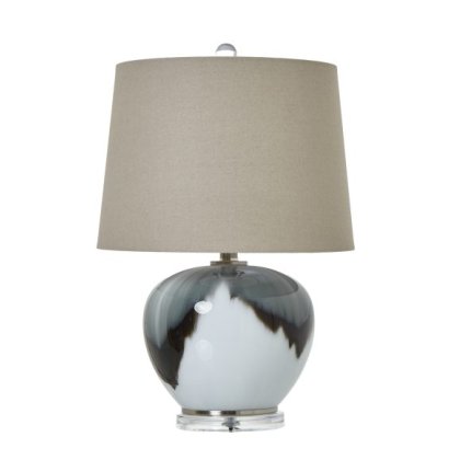 Grey Glass Table Lamp Grey Glass Table Lamp