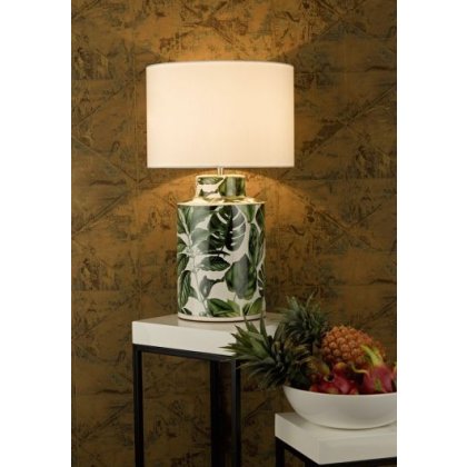 Filip Green Leaf Table Lamp