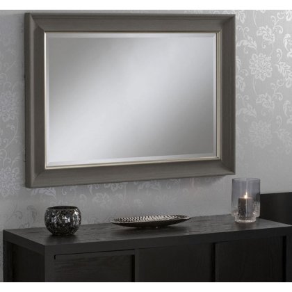 Vegas Matt Grey Mirror