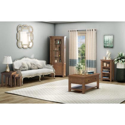 Dallow Rustic Lamp Table Dallow Rustic Lamp Table