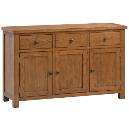 Dallow Rustic 3 Door Sideboard Dallow Rustic 3 Door Sideboard