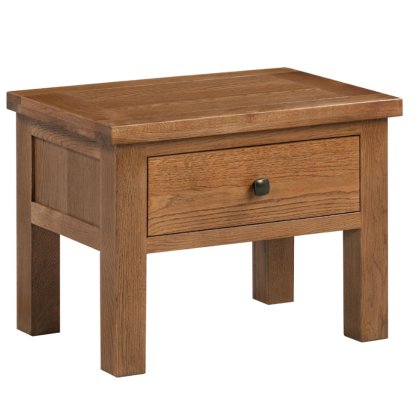 Dallow Rustic Side Table with Drawer Dallow Rustic Side Table with Drawer