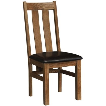 Dallow Rustic Twin Slat Chair Dallow Rustic Twin Slat Chair