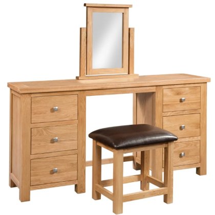 Dallow Oak Single Vanity Mirror Dallow Oak Single Vanity Mirror