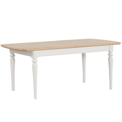 Lingwood Painted Grey Mist Medium Extending Dining Table Lingwood Painted Grey Mist Medium Extending Dining Table