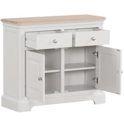 Lingwood Painted Grey Mist 2 Door 2 Drawer Sideboard Lingwood Painted Grey Mist 2 Door 2 Drawer Sideboard