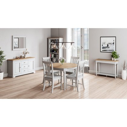 Lingwood Painted Grey Mist 3 Bookcase Lingwood Painted Grey Mist 3 Bookcase