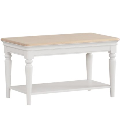 Lingwood Painted Grey Mist Coffee Table With Shelf Lingwood Painted Grey Mist Coffee Table With Shelf