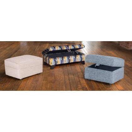 Athena Legged Ottoman Footstool Athena Legged Ottoman Footstool