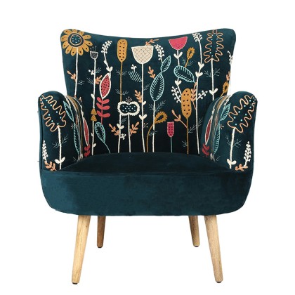 Dazzle Teal Chair Dazzle Teal Chair