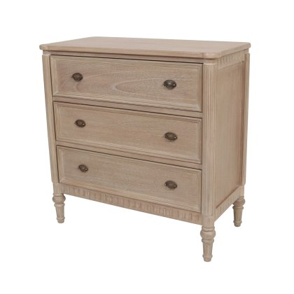 Willow 3 Drawer Chest – Timber Wash Willow 3 Drawer Chest – Timber Wash