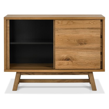Brixton Rustic Oak Narrow Sideboard Brixton Rustic Oak Narrow Sideboard