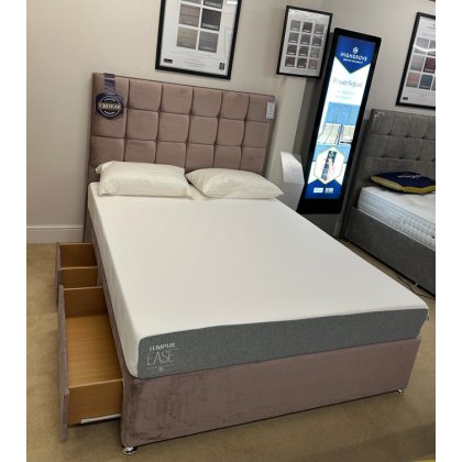 King (5ft) 2+2 Drawer Divan, Headboard & TEMPUR Mattress Set (SRP: £2,222 / NOW: £899) King (5ft) 2+2 Drawer Divan, Headboard & TEMPUR Mattress Set (SRP: £2,222 / NOW: £899)