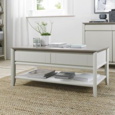 Empire Coffee Table with Drawer