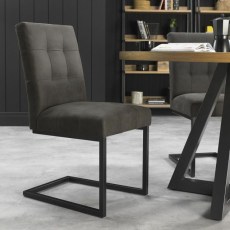 Portland Upholstered Cantilever Chair