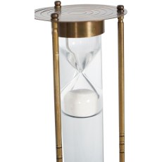 Antique Brass Sand Timer Large