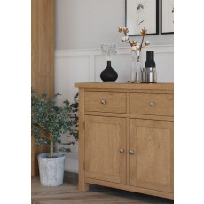 Dallow Oak 2 Door Sideboard Dallow Oak 2 Door Sideboard
