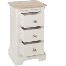 Lingwood 3 Drawer Compact Bedside