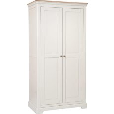 Lingwood Painted Grey Mist All Hanging Double Wardrobe Lingwood Painted Grey Mist All Hanging Double Wardrobe