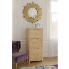 Stockholm Tall 6 Drawer Chest