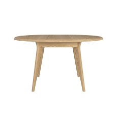 Stockholm Compact Round Extending Dining Table W105-140cm