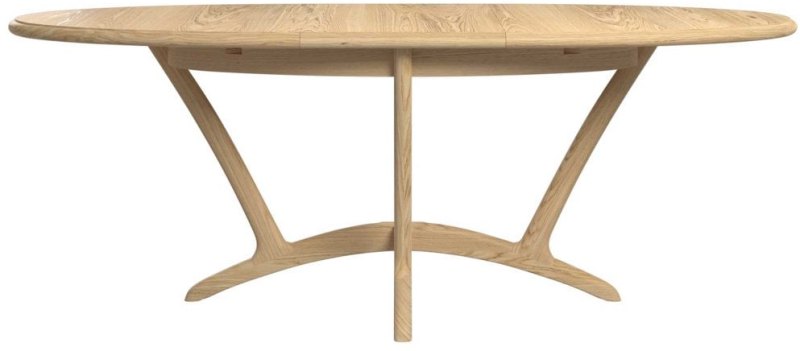 Stockholm Oval Extending Dining Table W160-210cm Stockholm Oval Extending Dining Table W160-210cm