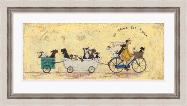 The Doggie Taxi Service by Sam Toft