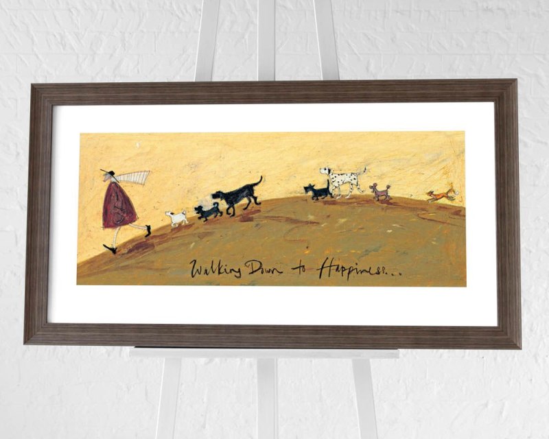 Walking Down To Happiness by Sam Toft Walking Down To Happiness by Sam Toft